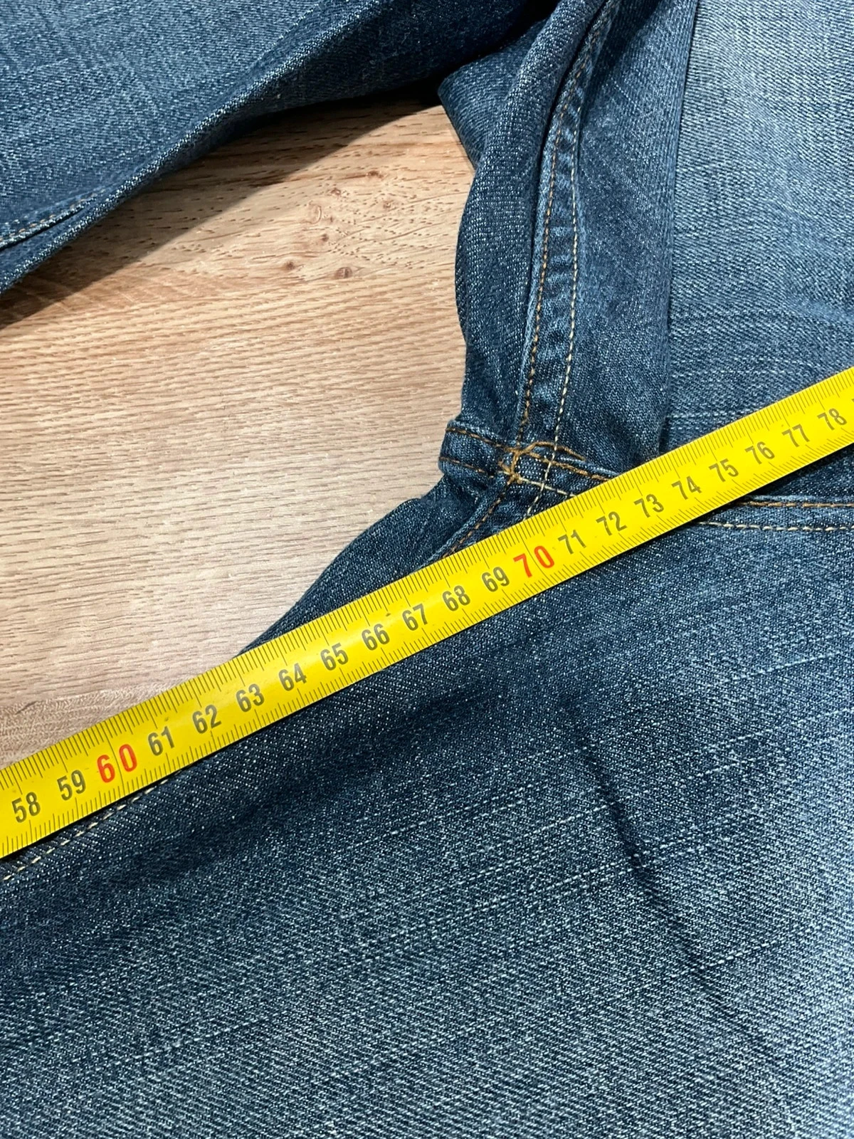 Jean  Levi's 236 Regular Fit W40 L30 100% Coton Vintage Bleu Foncé  Lvh 196 – photo 14